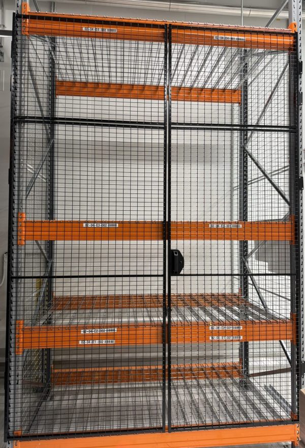 Montage einer Palettenregalanlage